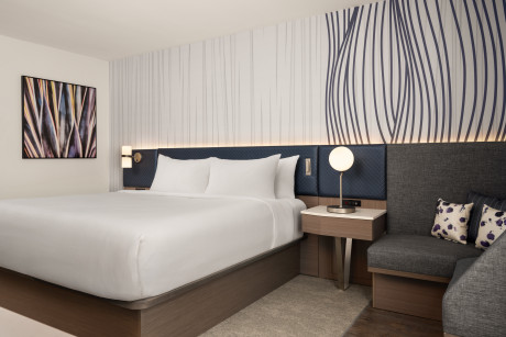 1 King Bed